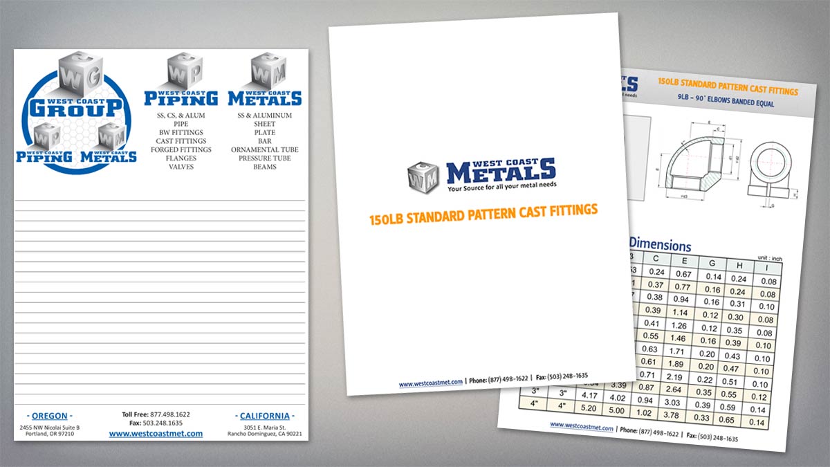 West Coast Metals - Brochures