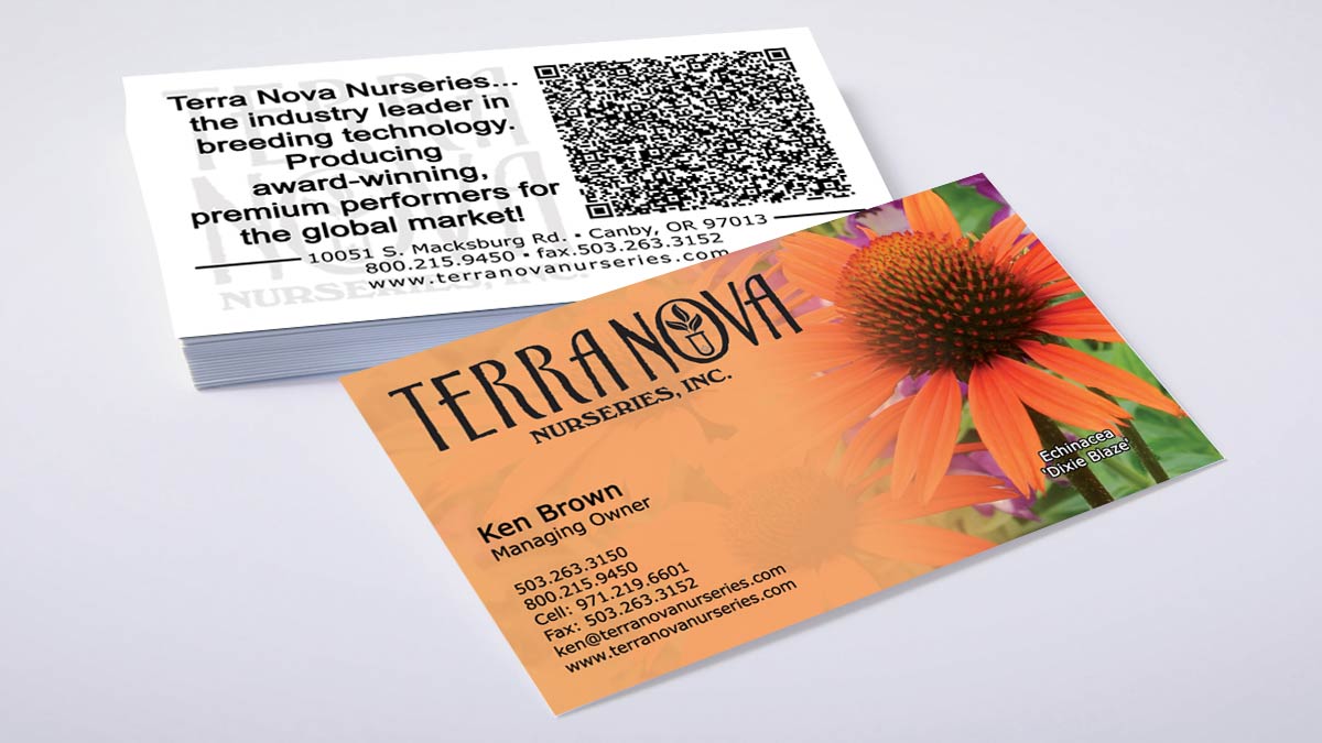 TERRA NOVA® Nurseries - Business Card